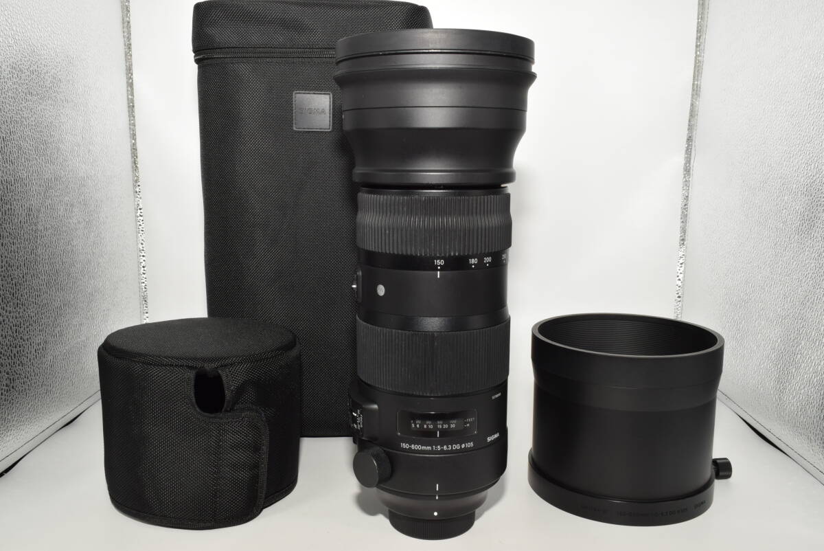 232073★良品★SIGMA 150-600/5-6.3 DG OS HSM S014 (Nikon)_画像3