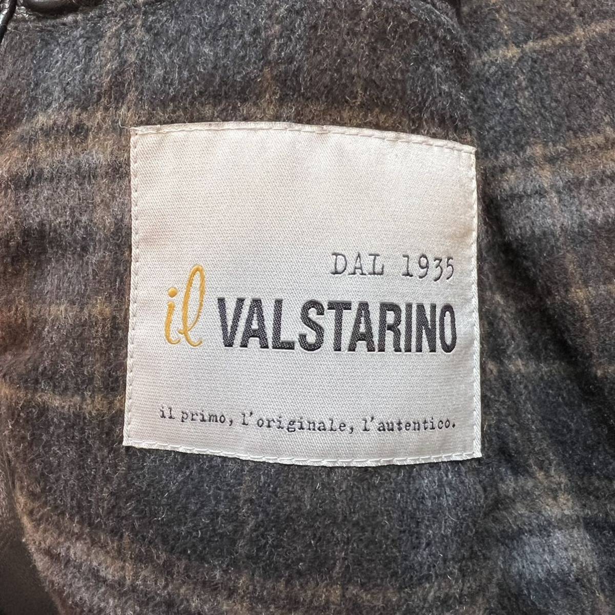 極美品 VALSTARINO バルスタリーノ バルスター ブルゾン レザー シボ_画像9