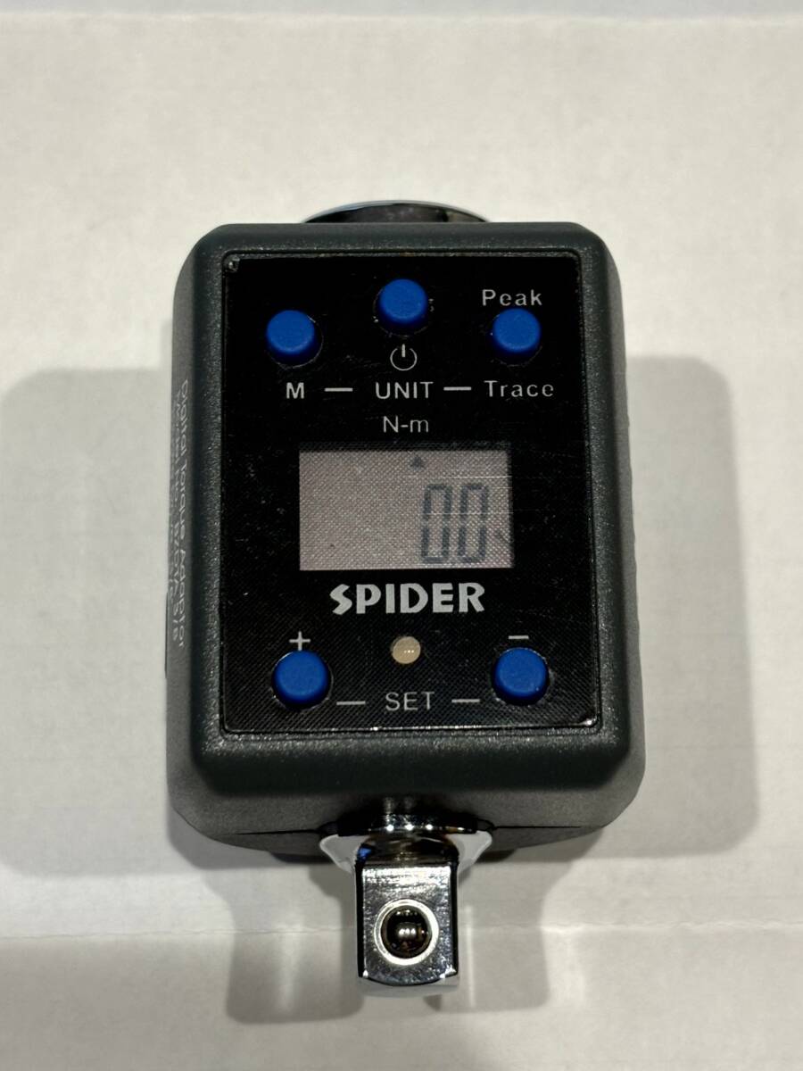 未使用・通電確認のみ SPIDER スパイダー BZDTA 3/8 デジタル 未使用・通電確認のみ SPIDER スパイダー BZDTA 3/8 デジタル