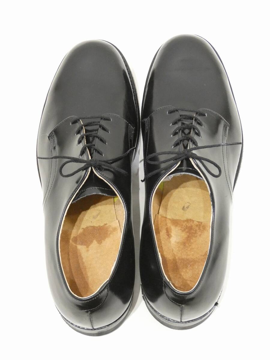 レア DEAD STOCK デッドストック 80s 89年製 ビンテージ US NAVY USN OXFORD サービス シューズ 10 1/2 R 革靴 レザー ミリタリー 60s 70sの画像3