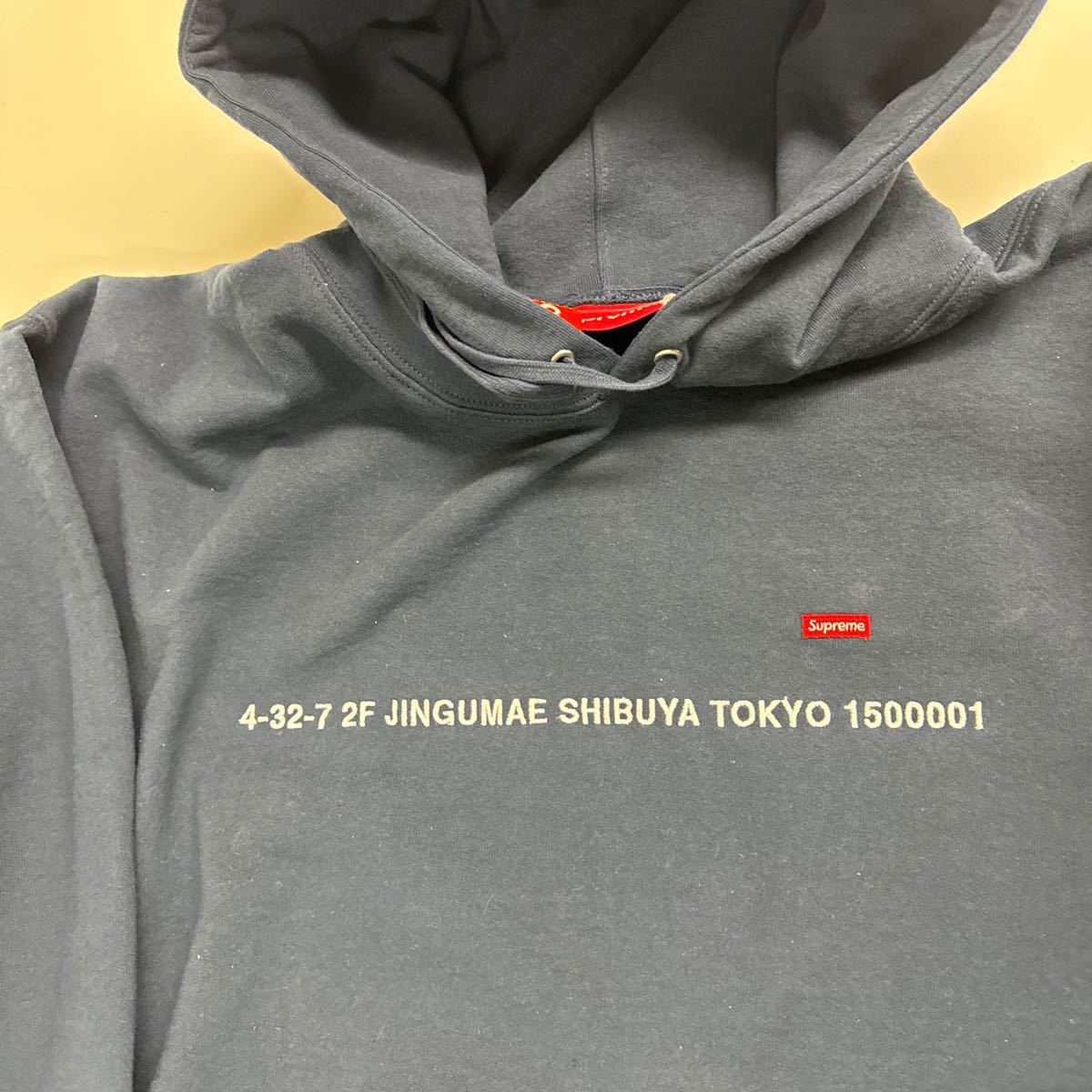 supremeシュプリーム JINGUMAE shibuya tokyo パーカー 新品未使用　送料込　希少サイズXXL_画像3