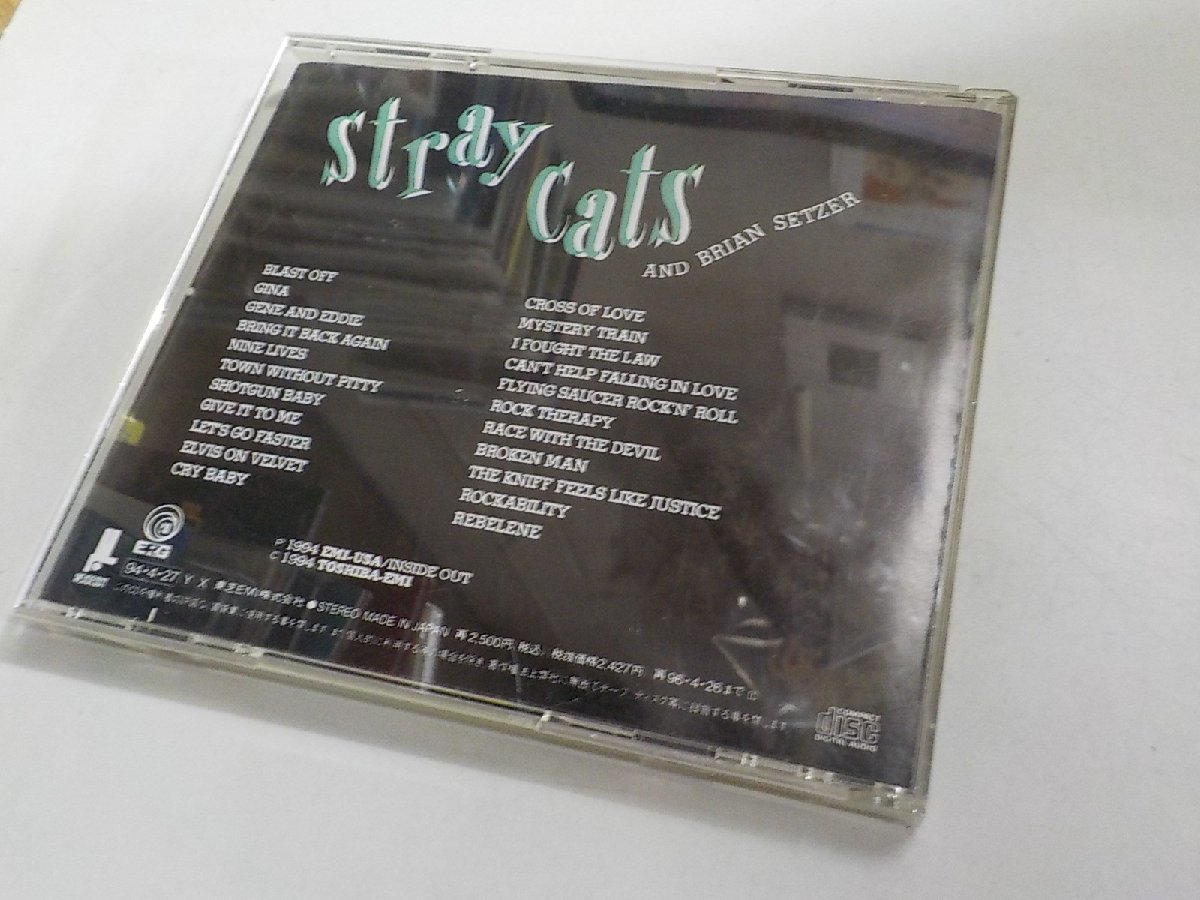 10V0877◆CD STRAY CATS AND BRIAN SETZER ストレイ・キャッツ & ブライアン・セッツァー☆_画像2