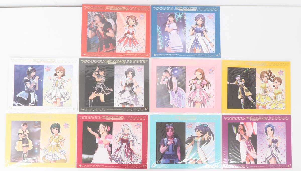 ce1842/THE IDOLM＠STER M＠STERS OF IDOLWORLD!! 2015 Live Blu-ray “PERFECT BOX” アニメイト購入特典 A5サイズアートボード付き_画像4