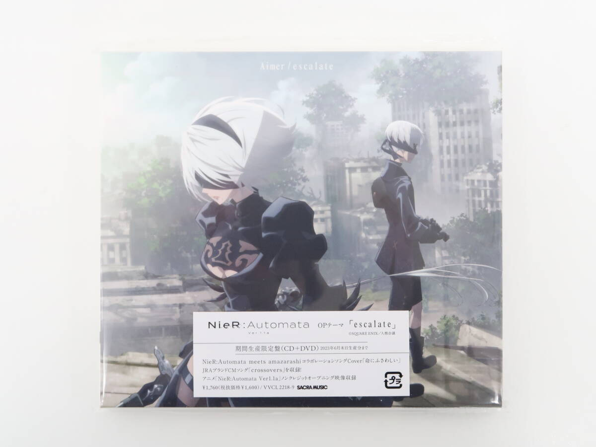 EF2671/NieR：Automata Ver1.1a OP Aimer / escalate[DVD付期間生産限定盤]_画像1