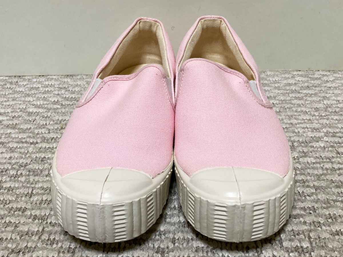 ♪箱なし新品 Made in CZECH REPUBLIC CEBO Slip-on 430P セボ スリッポン 傷汚れあり チェコ共和国製 サイズ表記 EU39（24〜24.5相当）♪_画像3