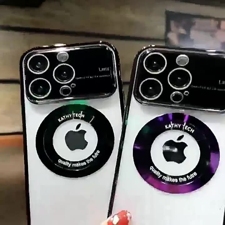 【575】新品 磁気リング iPhone 13 Pro ケース ブラック ワイヤレス充電