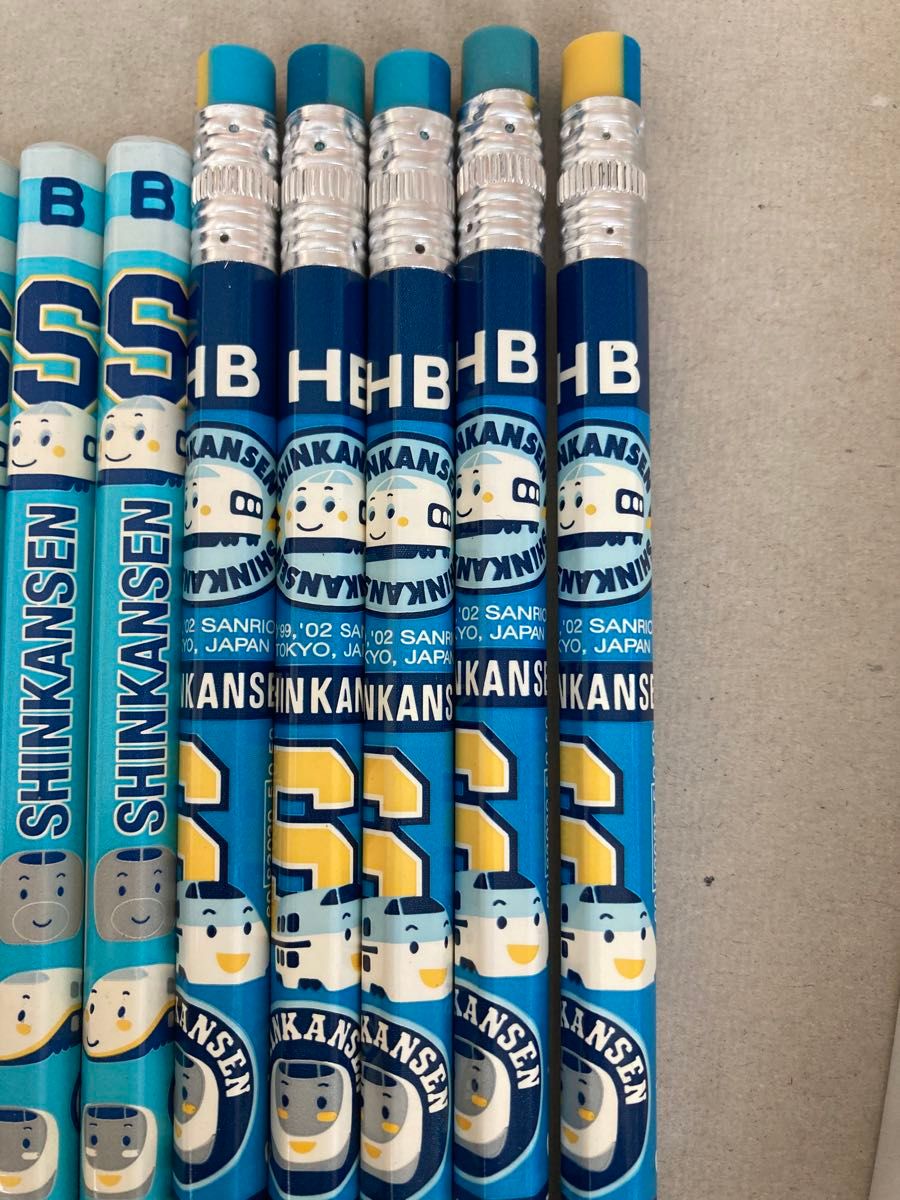 サンリオ　シンカンセン　鉛筆　22本　B HB かきかた鉛筆