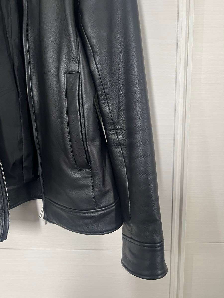 定価27万円 AKM 18AW レザー スタンド トラックジャケット STAND 定価27万円 AKM 18AW レザー スタンド トラックジャケット STAND