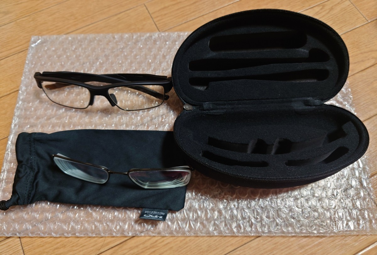 【販売終了モデル 】OAKLEY CROSSLINK SWITCHOX3150-0156サテンブラック オークリー 眼鏡 メガネ