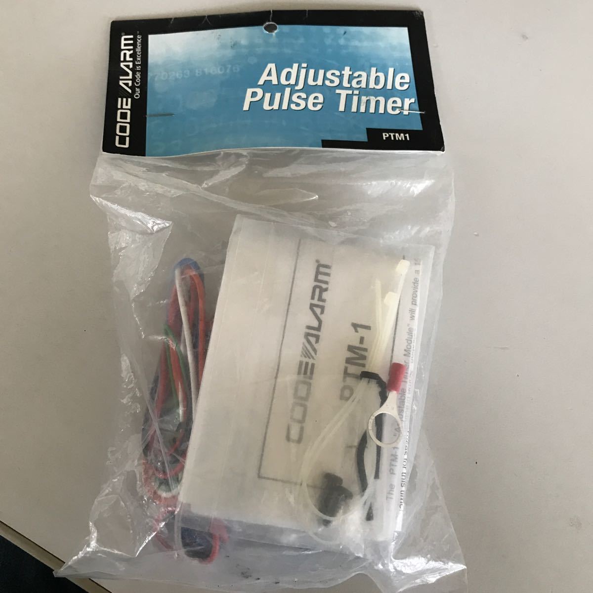 CODE ALARM PTM-1 Pal s timer relay 1-90 second unused 