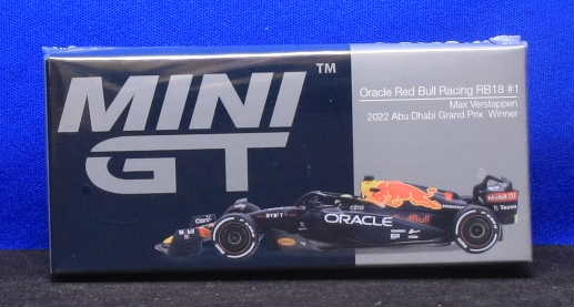 1/64 MINI-GT Oracle Red Bull オラクル レッドブルレーシング RB18 2022 優勝車 #1 アブダビグランプリ Max Verstappen【520】の画像2