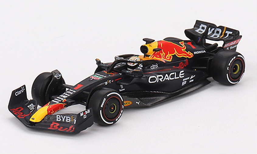 1/64 MINI-GT Oracle Red Bull オラクル レッドブルレーシング RB18 2022 優勝車 #1 アブダビグランプリ Max Verstappen【520】_※イメージ画像