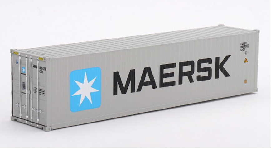 1/64 MINI-GT 40ftコンテナ Maersk A.P.モラー マークス【AC32】_※イメージ画像