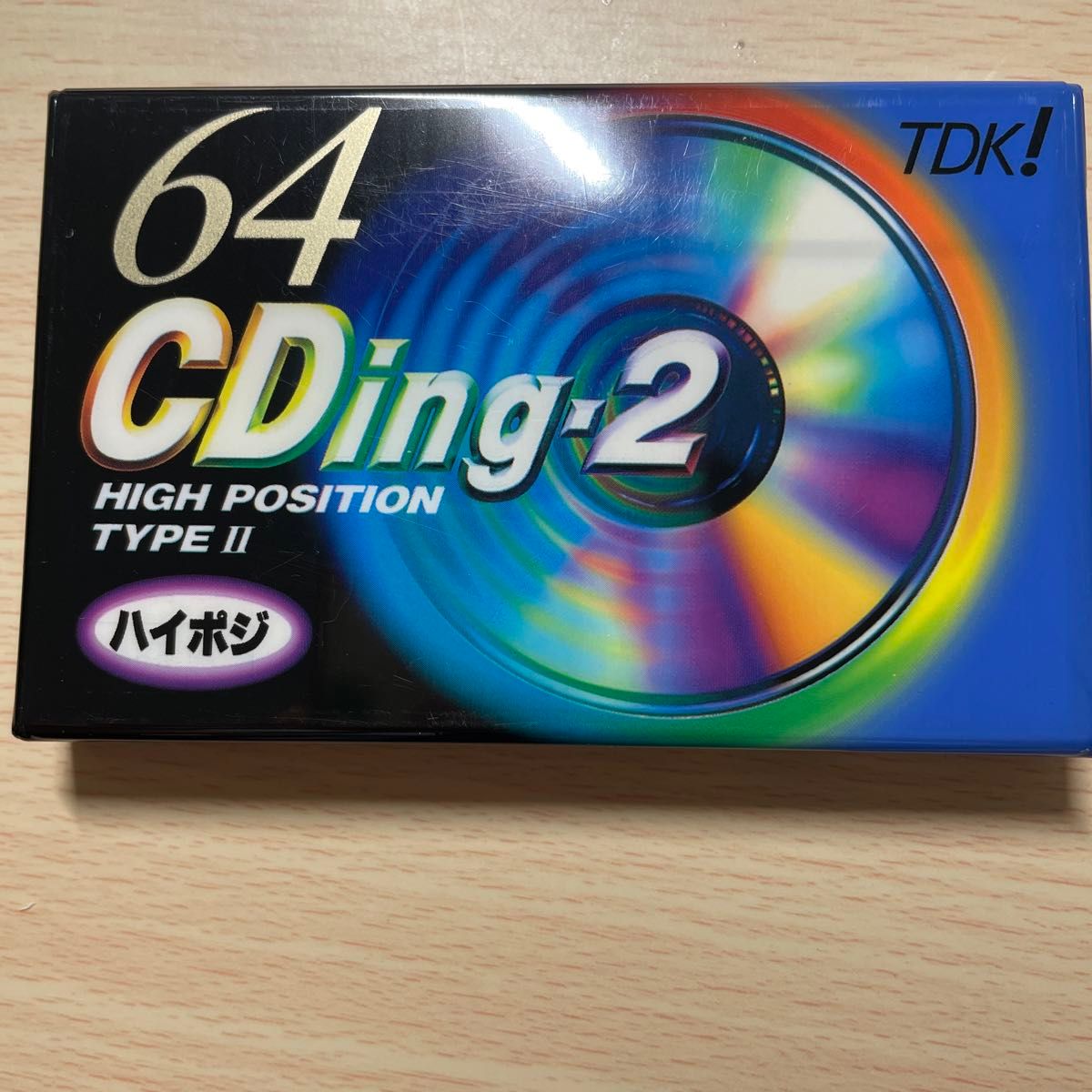 TDK オーディオカセットテープ　64分　　　　　　　ハイポジション　 CDing-2