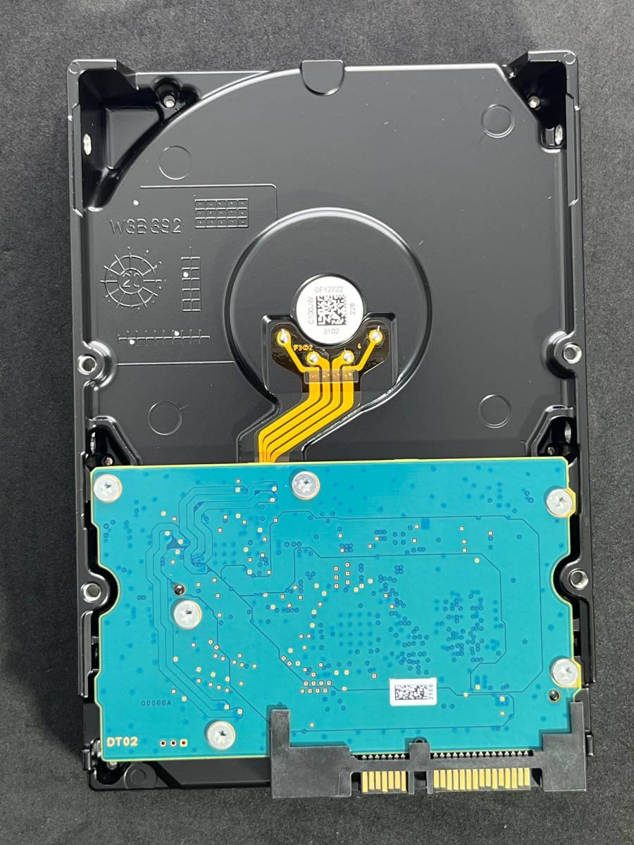 【送料無料】　★ 6TB ★　TOSHIBA / DT02ABA600V　【使用時間： 38 ｈ】　2023年製　新品同様　3.5インチ内蔵HDD　SATA　AVコマンド対応_画像5