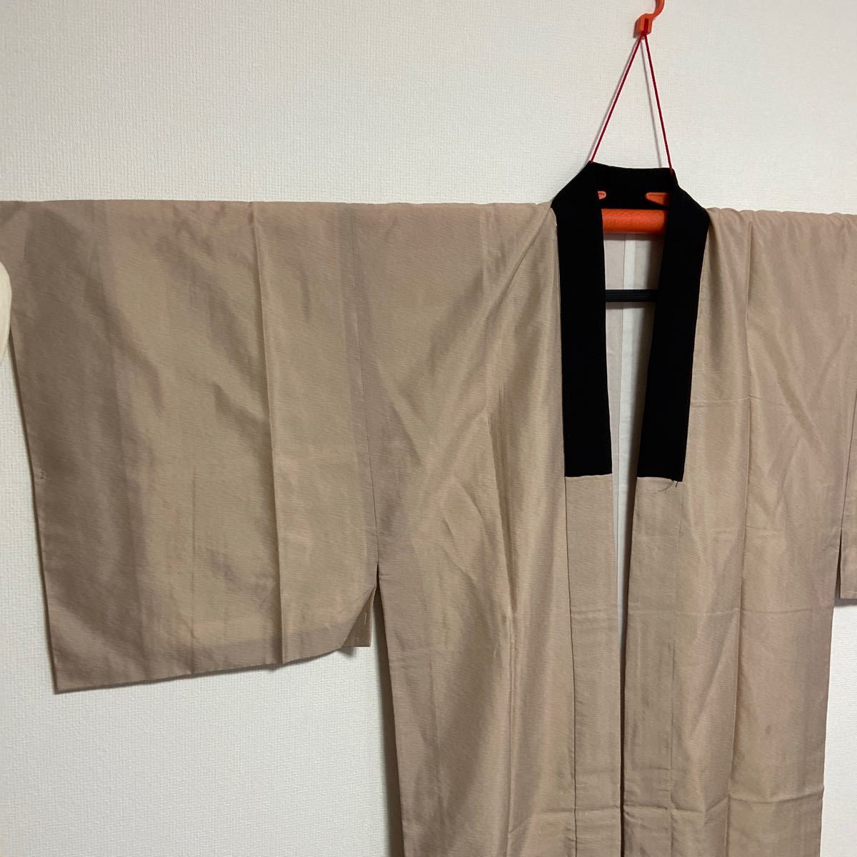  Japanese clothes * men's long kimono-like garment simple stylish * present-day kimono kimono for inner rare dress length 147.