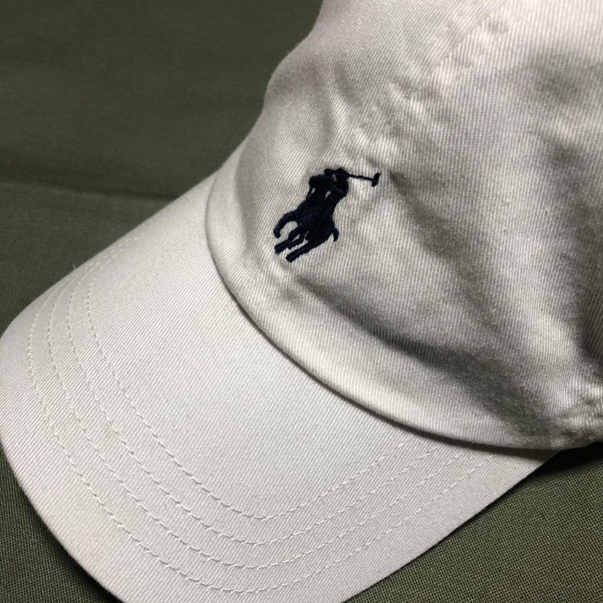 ラルフローレン キャップ ホワイト　POLO 新品RALPH LAUREN_画像2