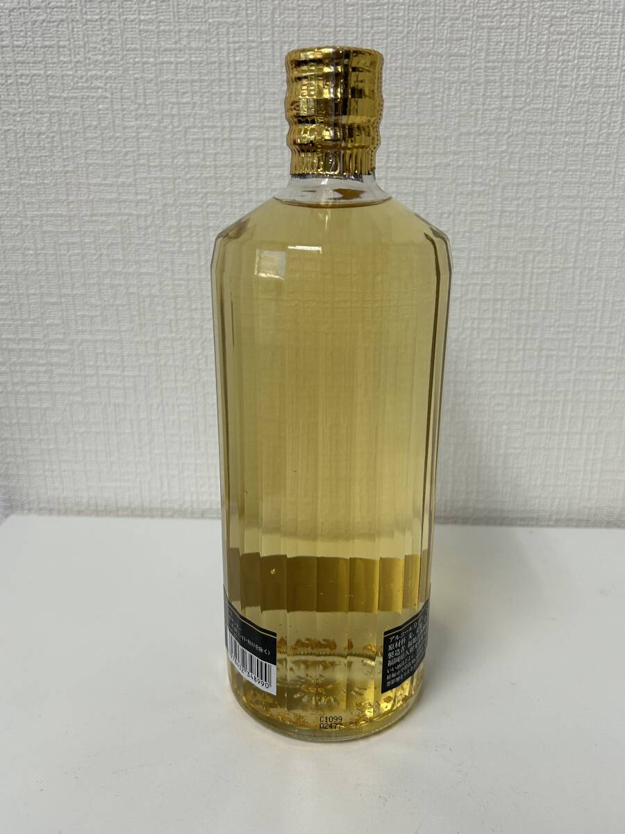 本格麦焼酎 長期貯蔵 極上 琥珀蔵 金箔入り 720ml 25% 箱付 240303_画像4