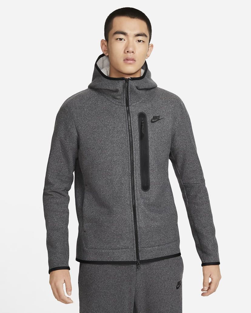 新品 国内正規品 NIKE WINTERIZED TECH FLEECE セットアップ DQ4802-010 DQ4809-010 XLサイズ ナイキ テックフリース ジョガー モコモコ LL_画像2