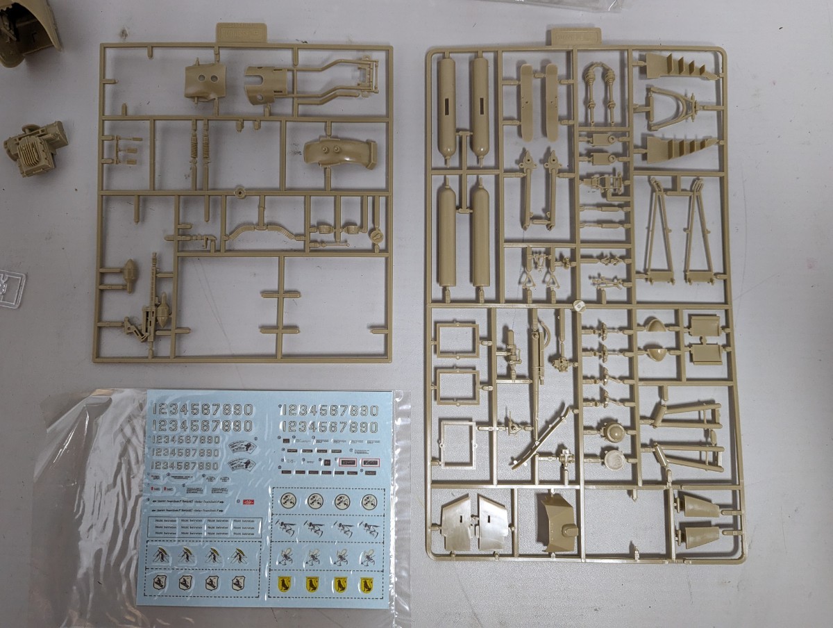 ■希少 少し組立途中 NITTO 日東 ニットー Ma.K. zbv3000・マシーネンクリーガー HORNISSE・ホルニッセ SF3D オリジナル S.F.3.D ■_画像7