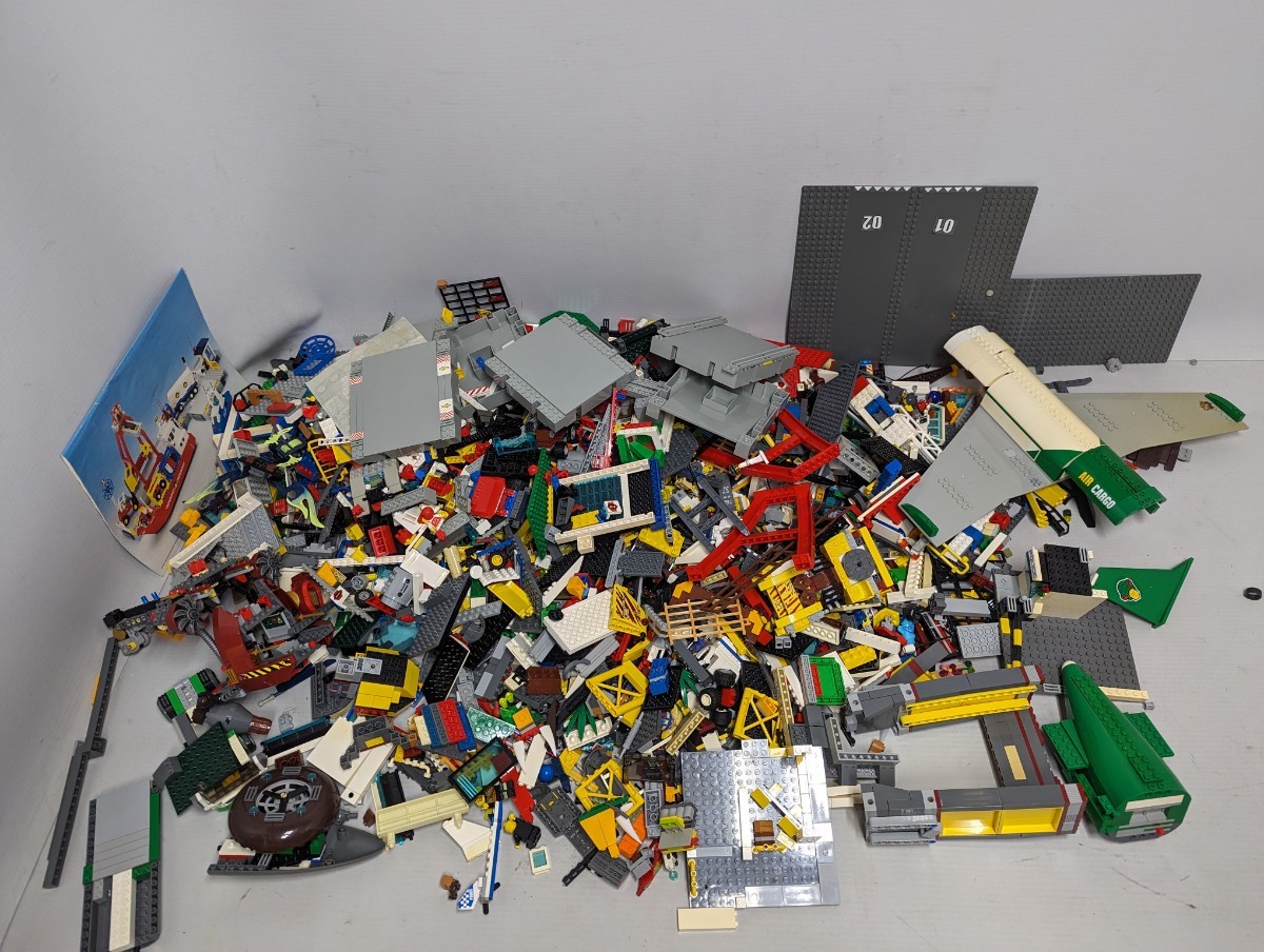 □大量まとめ約10kg LEGO レゴ飛行機船人形など□－日本代購代Bid第一