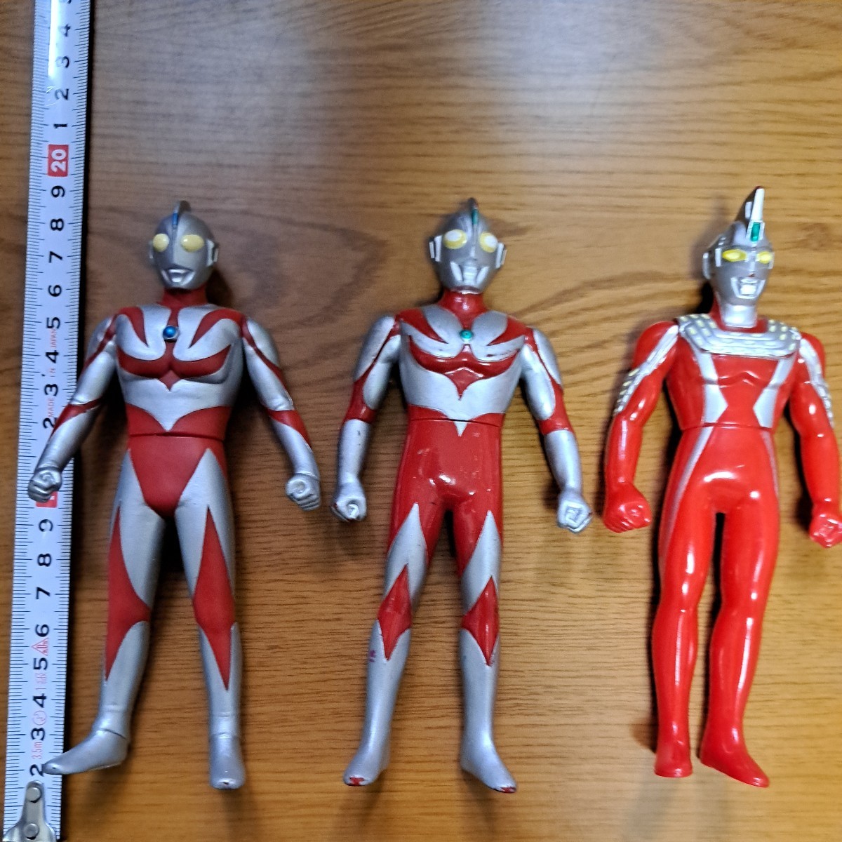 ウルトラマンネオス ウルトラセブン 21 ウルトラギャラクシーファイト ウルトラヒーローシリーズ 絶版 ソフビ フィギュア セット_画像1