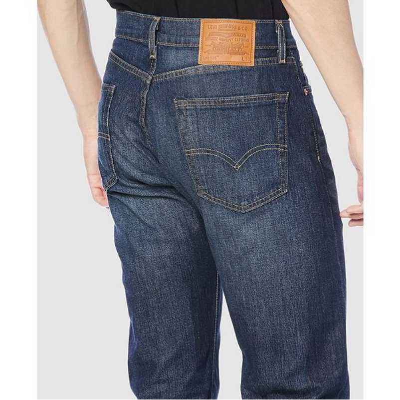 リーバイス 505 レギュラーストレート COOL デニムパンツ W32 定価11000円 LEVI'S クール ジッパーフライ ストレッチ ビッグE 00505-2189の画像4