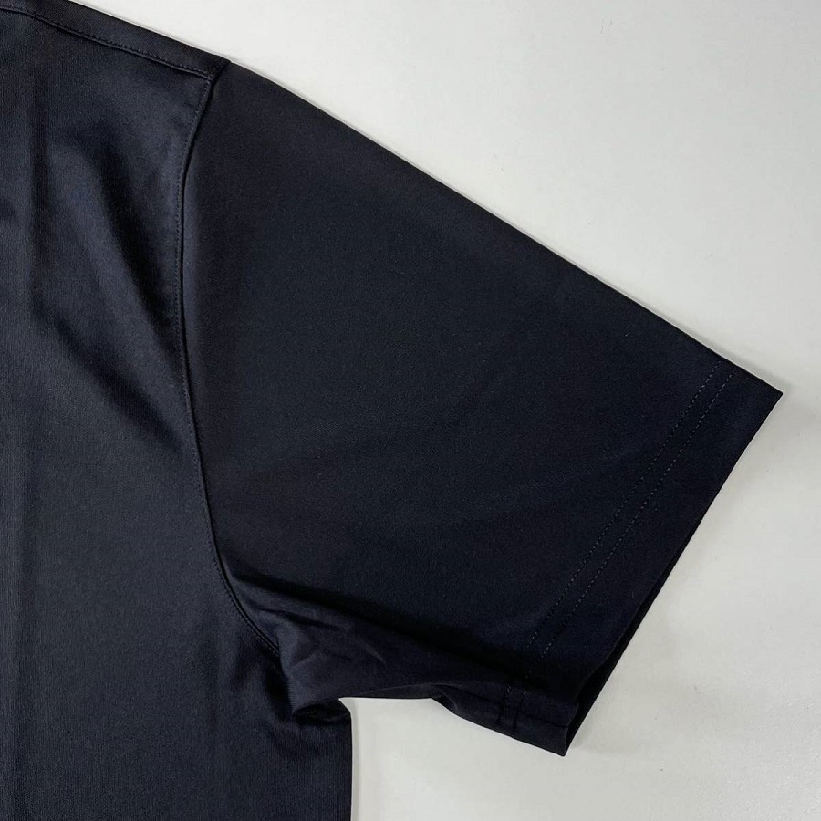 プーマ ゴルフ ショートスリーブ ポロシャツ XXLサイズ ブラック/グレー 黒 GOLF 半袖 メンズ 速乾性 送料370円の画像5