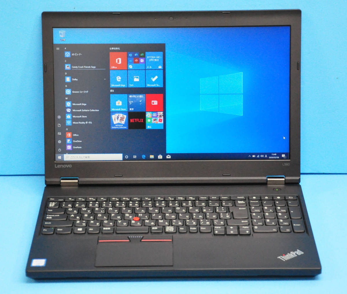 ♪ 上位モデル LENOVO L570 ♪ Corei5 7200U / メモリ 8GB / HDD:500GB / マルチ / Wlan / テンキー / Office2019 / Win10_画像7