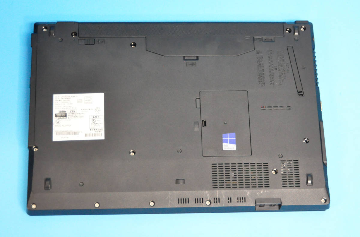 ♪ 良品 富士通 A553/GX ♪ Celeron B730 / メモリ8GB / HDD:320GB / テンキー / マルチ / Wlan / Office2019 / Win10_画像4