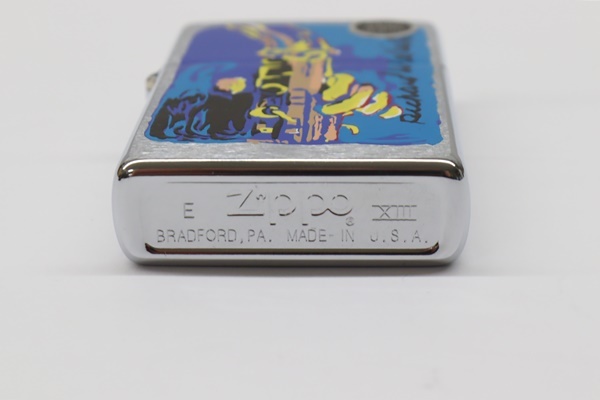  【未使用】 ZIPPO ジッポー リチャードウォリック サックス オイルライター RICHARD WALLICH ペイント 喫煙具_画像5