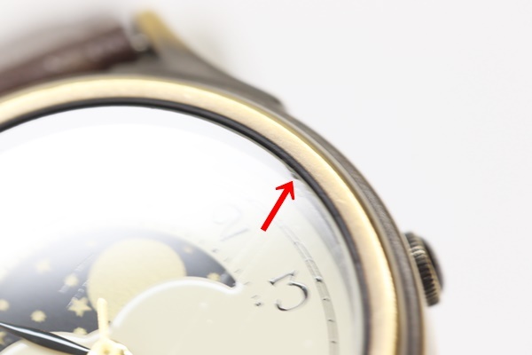  セイコー アルバ サクセス 腕時計 V318-6A10 2024年2月電池交換済 稼動品 ムーンフェイズ デイト レディース SEIKO ALBA SUCCESS_画像5