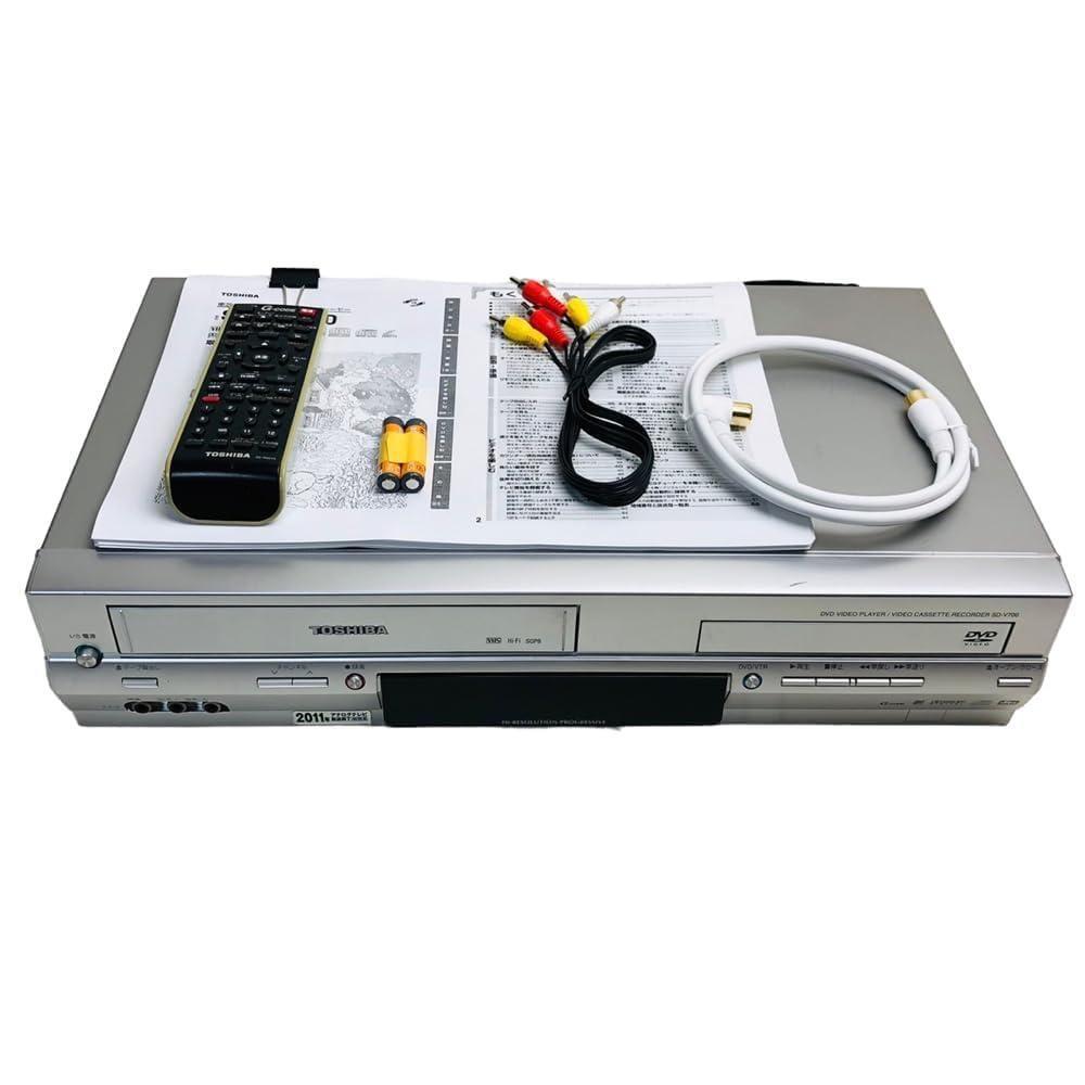 TOSHIBA VHS video deck one body DVD player SD-V700