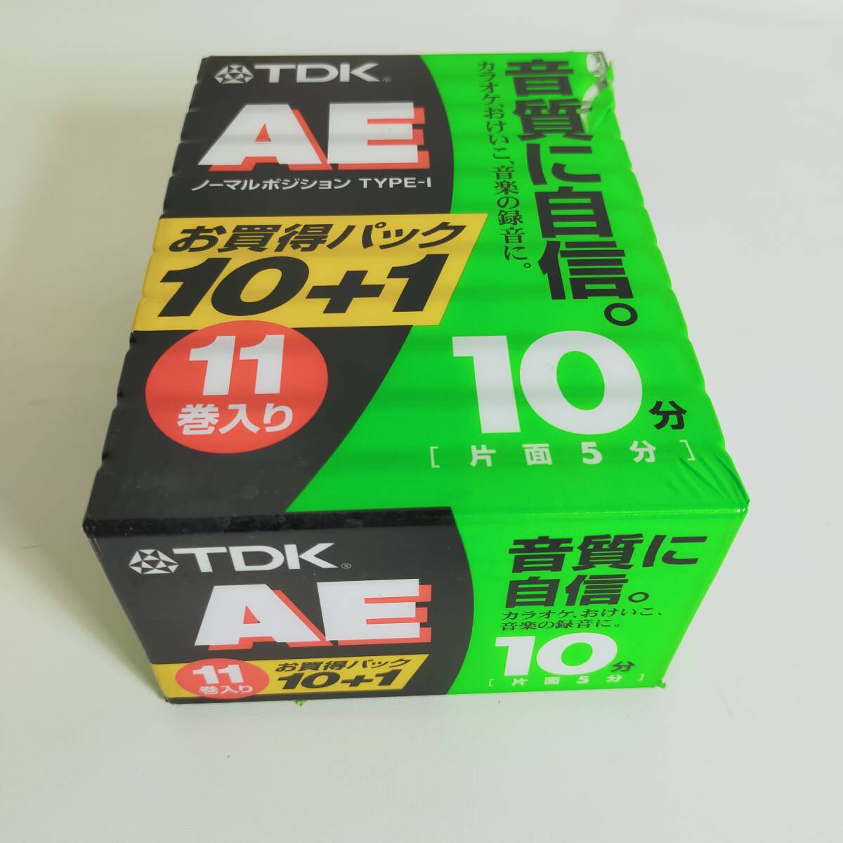 TDK カセットテープ ノーマルポジション　10分　11巻入り　AE-10X11G　※2400010341441_画像4