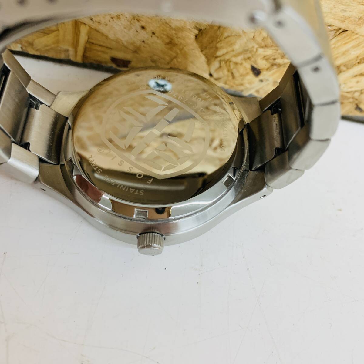 【ジャンク品】腕時計 FOSSIL TIC JR-7978 ※2400010332920_画像8