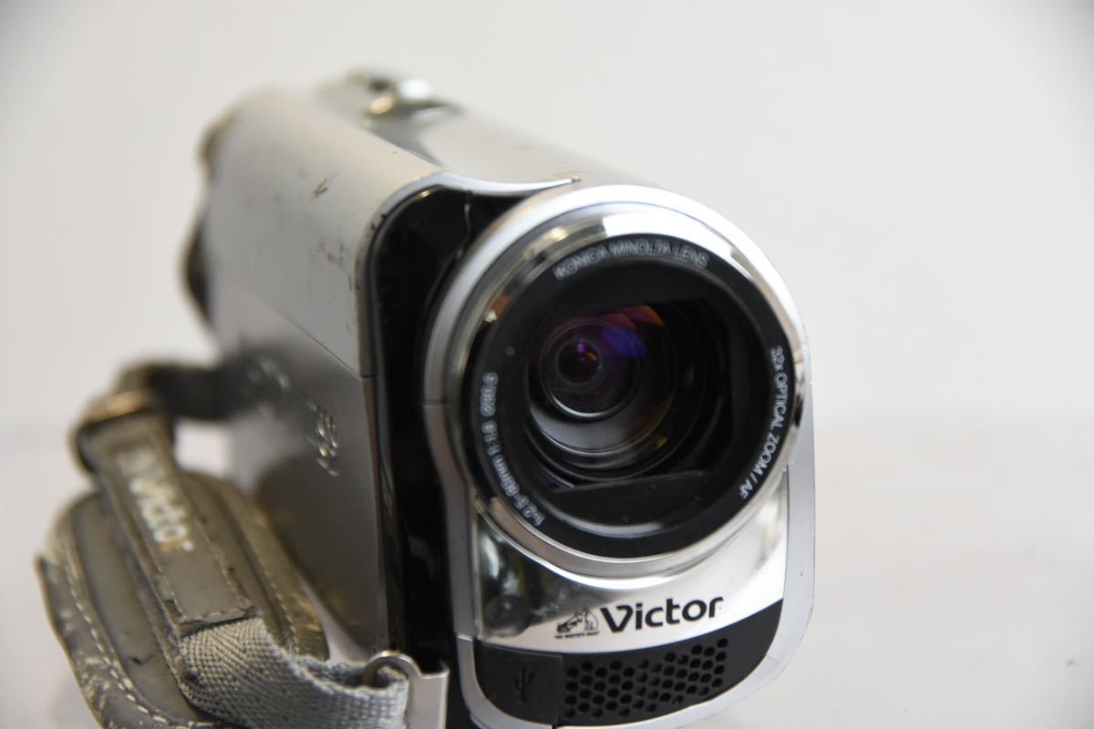 デジタルビデオカメラ Victor ビクター EVERIO GZ-MG330-S 240206W7_画像3