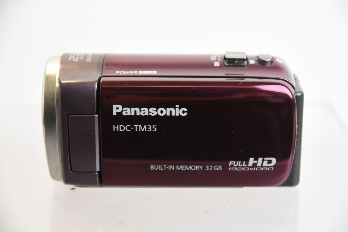 デジタルビデオカメラ Panasonic パナソニック HDC-TM35 240213W46