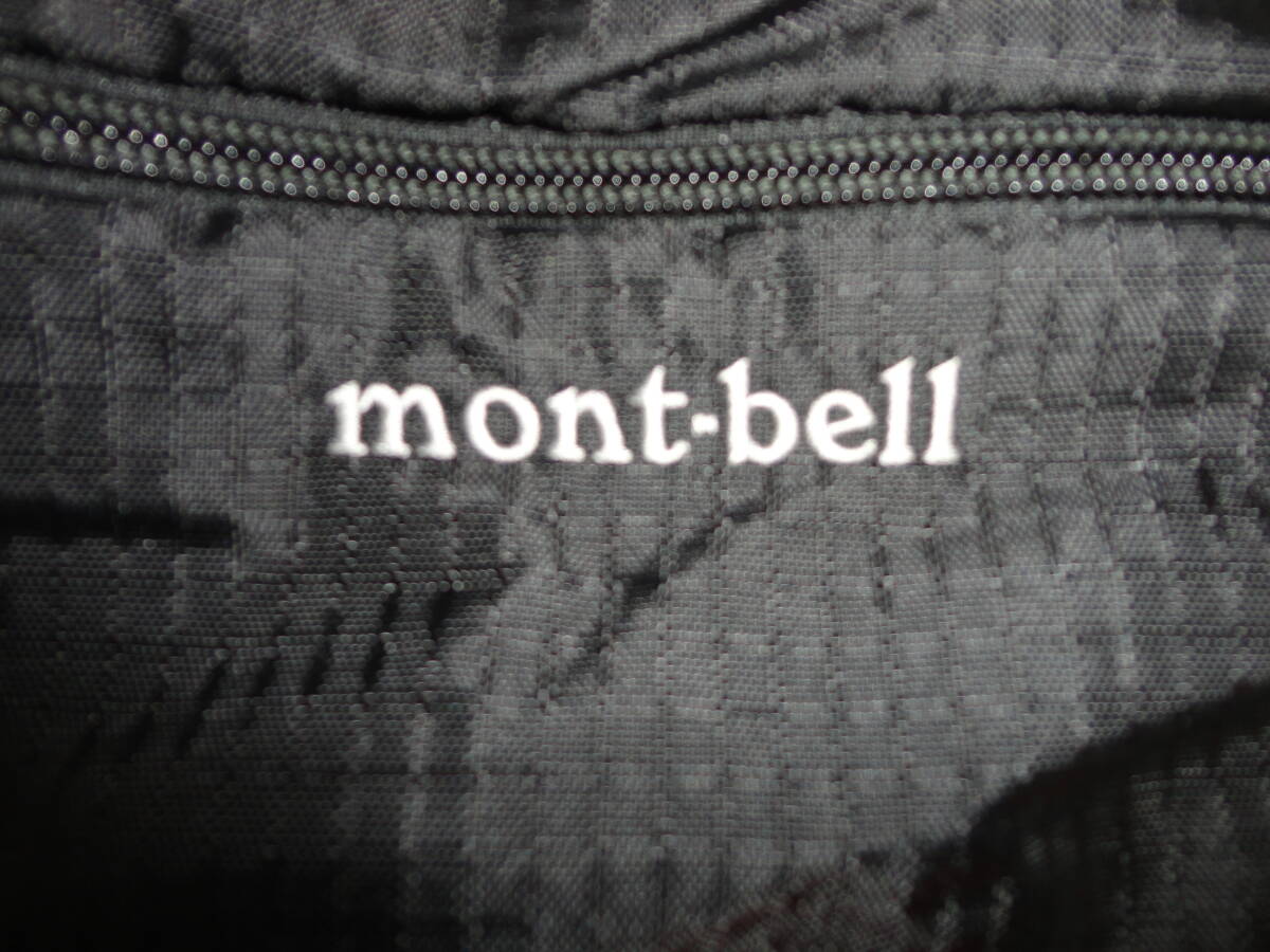 0605【本州のみ送料無料】mont-bell モンベル　ウエストポーチ　ボディーバッグ　ブラック　小さめ　美品_画像3