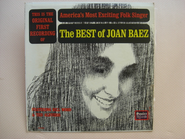 ＊【LP】JOAN BAEZ／THE BEST OF JOAN BAEZ（SQ33001）（輸入盤）_画像1