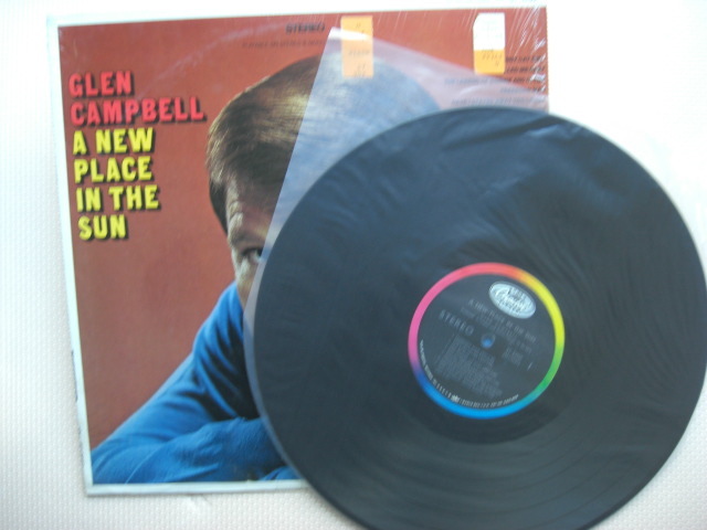 ＊【LP】GLEN CAMPBELL／A NEW PLACE IN THE SUN（ST2907）（輸入盤）シュリンク付の画像2