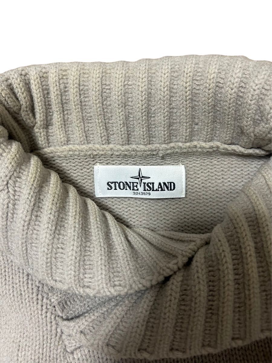STONE ISLAND SHAWL COLLAR SWEATR XL ショールカラーウール STONE ISLAND SHAWL COLLAR SWEATR XL ショールカラーウール