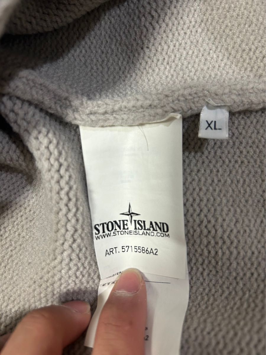 STONE ISLAND SHAWL COLLAR SWEATR XL ショールカラーウール STONE ISLAND SHAWL COLLAR SWEATR XL ショールカラーウール
