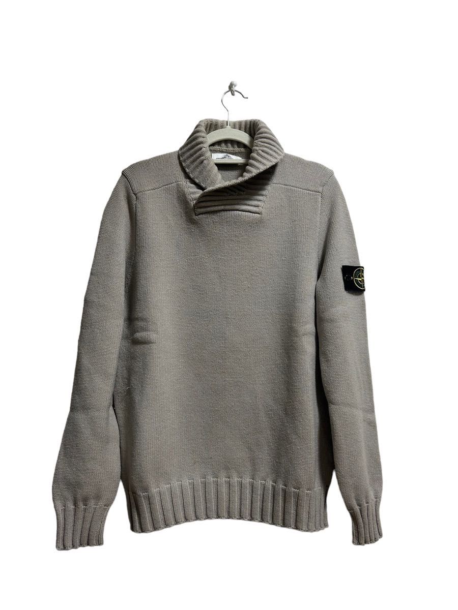 STONE ISLAND SHAWL COLLAR SWEATR XL ショールカラーウール STONE ISLAND SHAWL COLLAR SWEATR XL ショールカラーウール