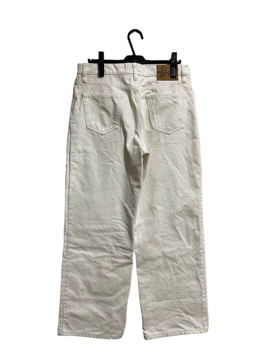 Stussy BIG OL' JEAN OVERDYED W28 22AW バギーデニム ホワイト Stussy BIG OL' JEAN OVERDYED W28 22AW バギーデニム ホワイト