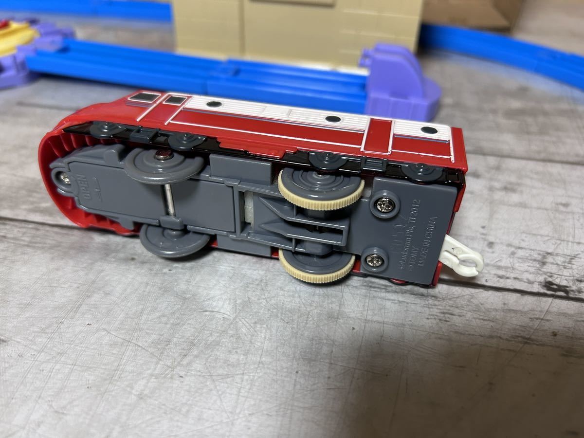 24A02-17N:プラレール　チャギントン ウィルソン ミニチュア鉄道模型 TOMYトミー　レトロ　玩具_画像3