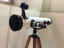 24M01-149: telescope D=85mm F=850mm HINO.op.TOKYO JAPAN Hino heaven body telescope junk cheap selling out 