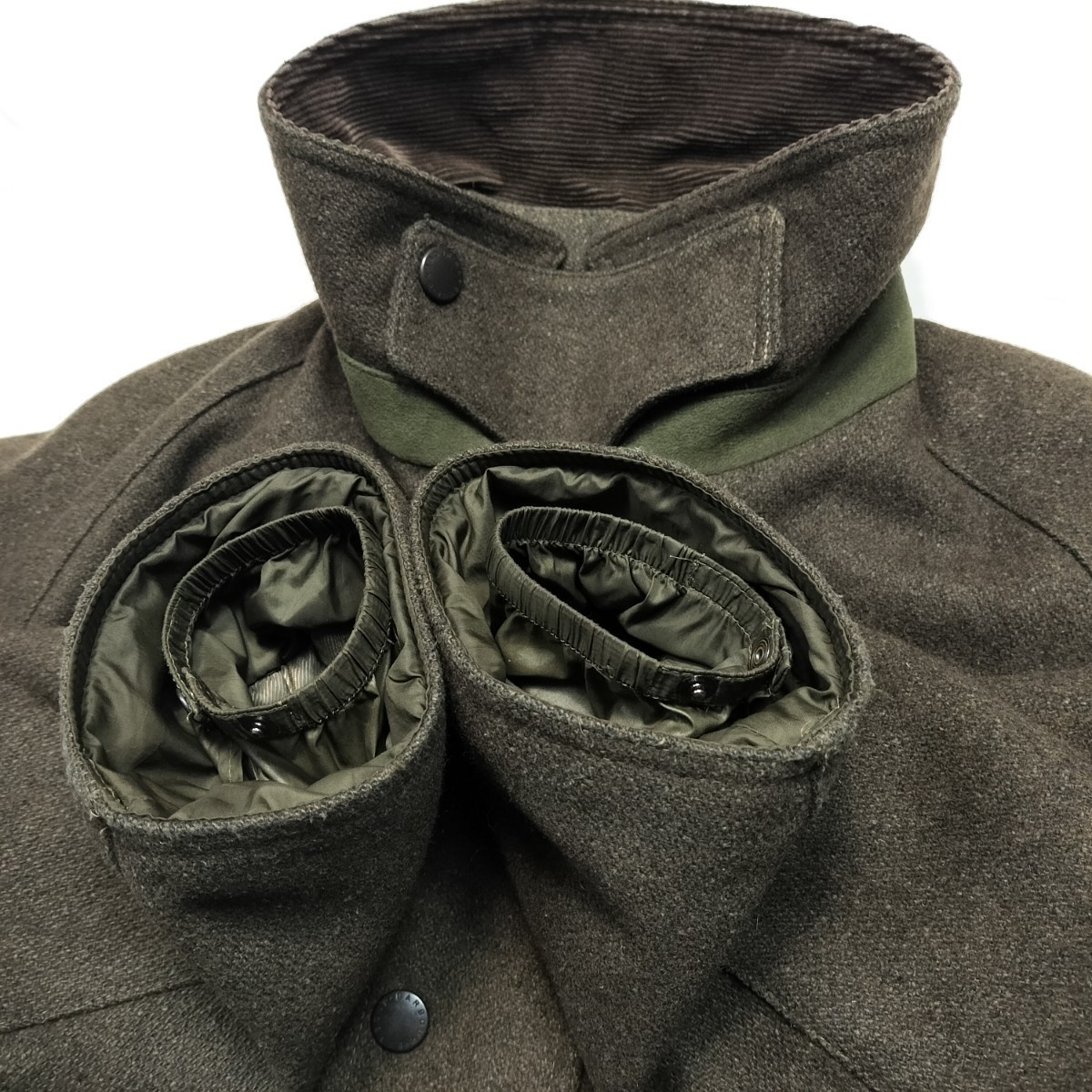 00s Barbour wool beaufort オリーブグリーン L バブアー ウール 00s Barbour wool beaufort オリーブグリーン L バブアー ウール