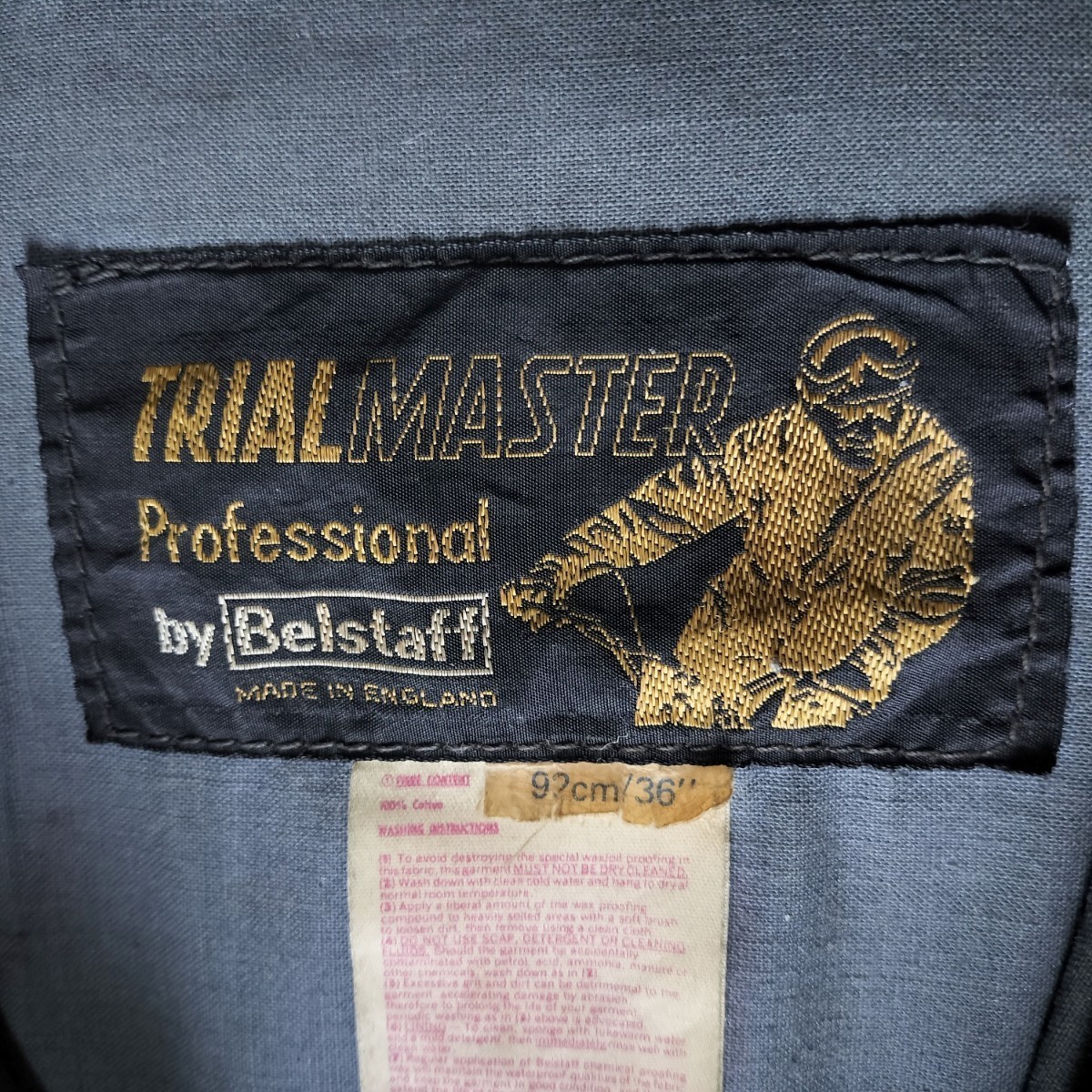 1960s belstaff trialmaster  36 ベルスタッフ トライアルマスター プロフェッショナル バブアー インターナショナルサミーミラーの画像2