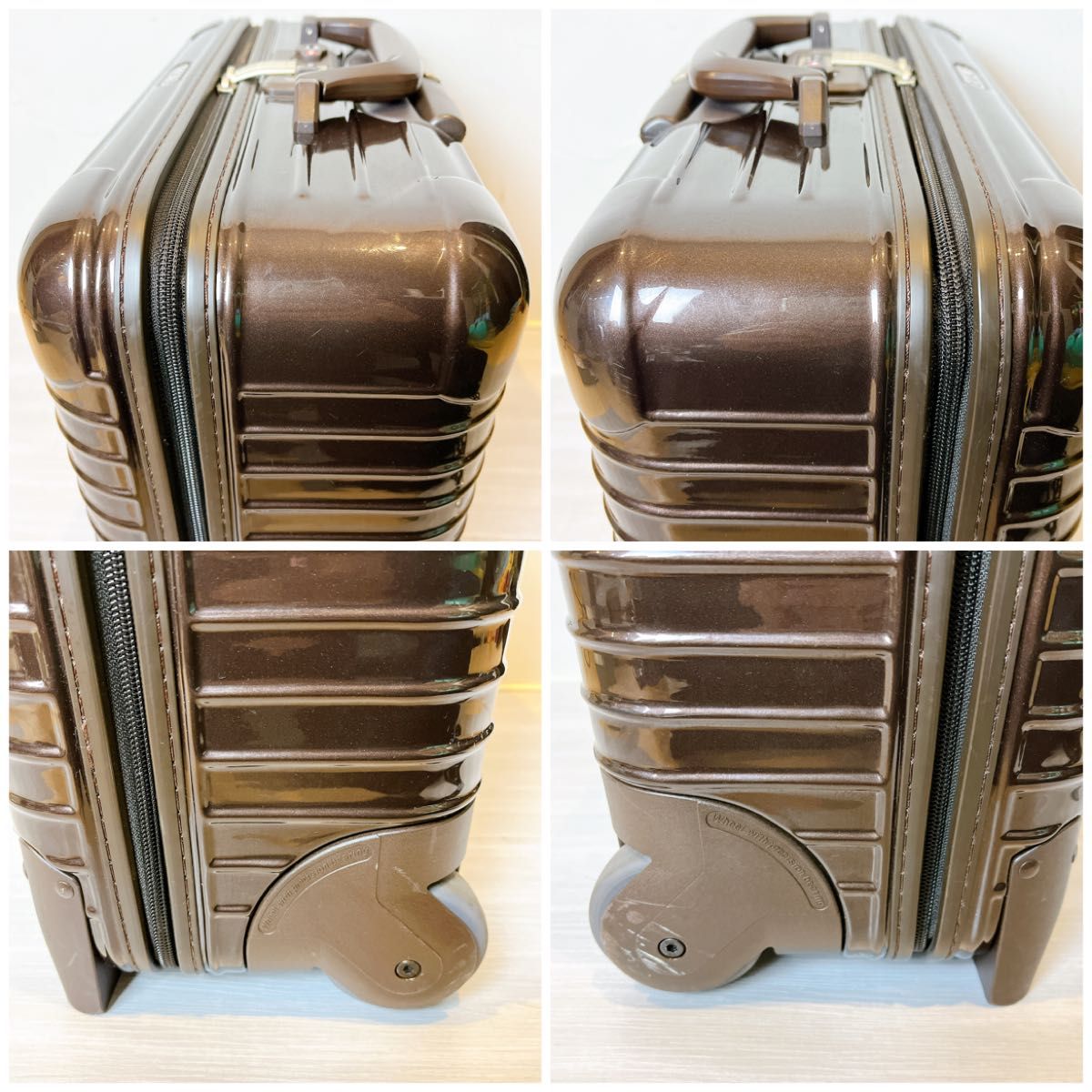 【極美品】RIMOWA リモワ サルサ 2輪 23L ビジネス TSA ブラウン 機内持込み キャリー