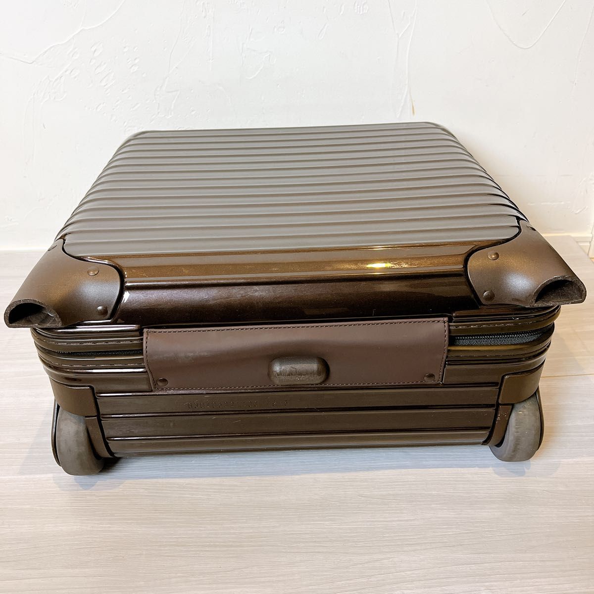 【極美品】RIMOWA リモワ サルサ 2輪 23L ビジネス TSA ブラウン 機内持込み キャリー